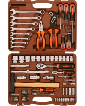 Набор инструмента универсальный 1/4", 1/2"DR, 77 предметов-foto5