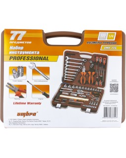 Набор инструмента универсальный 1/4", 1/2"DR, 77 предметов-foto3