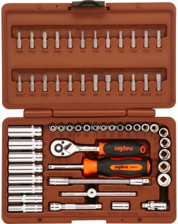 Набор инструмента универсальный 1/4"DR, 57 предметов-foto2