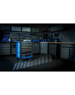 Тележка инструментальная, 7 полок KING TONY 87SQ31-7B-BK-foto5