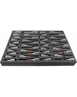 OMT42STE Набор торцевых насадок 1/2" со вставками-битами в EVA ложементе 280х375 мм, 42 пр.-foto2