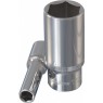 Головка торцевая глубокая 3/8"DR, 14 мм