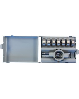 Набор плашек D-COMBO круглых ручных М3-М12, HSS, 8 предметов-foto3