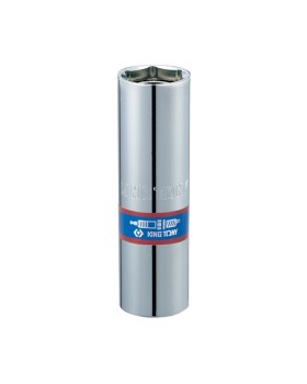 Головка свечная шестигранная 1/2&quot;, 16 мм, магнитный фиксатор KING TONY 466516C