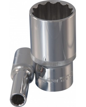 Головка торцевая глубокая 12-гранная 1/2"DR, 9 мм