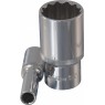 Головка торцевая глубокая 12-гранная 1/2"DR, 9 мм