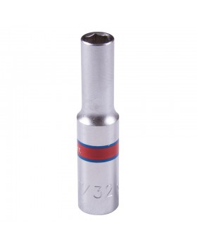 Головка торцевая глубокая шестигранная 1/4&quot;, 7/32&quot;, дюймовая KING TONY 223507S