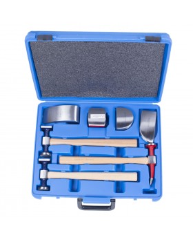 Набор рихтовочных молотков и поддержек, 7 предметов KING TONY 9CF-207-foto5