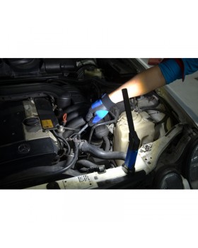 Фонарь светодиодный, шарнирный, магнит, 1 элемент, Li-Ion, 3,7 В KING TONY 9TA261A-foto3