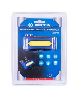 Фонарь светодиодный, налобный, 1 Led COB KING TONY 9TA51-foto3