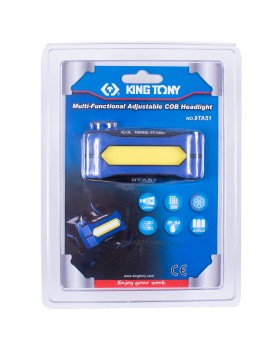 Фонарь светодиодный, налобный, 1 Led COB KING TONY 9TA51-foto3