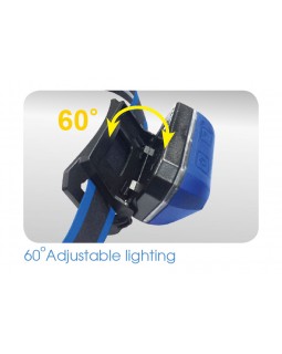 Фонарь светодиодный, налобный, 1 Led COB, 3,7 В KING TONY 9TA52A-foto2