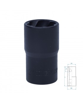 Головка для поврежденного крепежа 1/2&quot;, 21 мм KING TONY 9TD403-21M-foto2