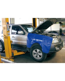 Накидка защитная на крыло 1050х650 мм, магнитное крепление, присоски KING TONY 9TP22-foto3