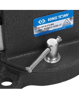 Тиски слесарные 100 мм KING TONY 9TZ11-04-foto2