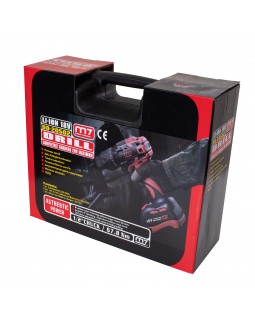 Аккумуляторная дрель-шуруповерт 18В, кейс MIGHTY SEVEN DD-20502            -foto8