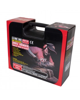 Аккумуляторная угловая шлифовальная машина (УШМ), 125мм, 18В, кейс MIGHTY SEVEN DG-585502           -foto8