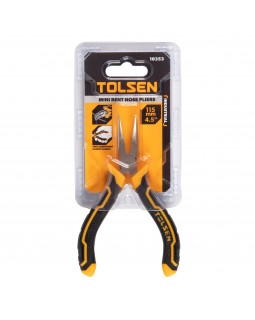 Пассатижи тонконосые "GRIPro", 115 мм, мини, загнутые TOLSEN TT10353-foto2