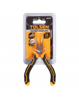 Пассатижи тонконосые "GRIPro", 115 мм, мини, загнутые TOLSEN TT10353-foto2