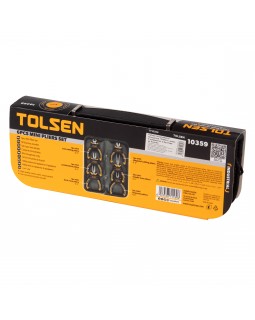 Набор пассатижей и бокорезов "GRIPro", мини, 6 предметов, в футляре на молнии TOLSEN TT103-foto4