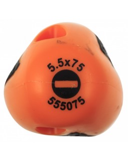 Отвертка стрежневая шлицевая BASIC, SL5.5х75 мм-foto2