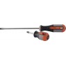 Отвертка стержневая шлицевая ROUND GRIP, SL6x38 мм