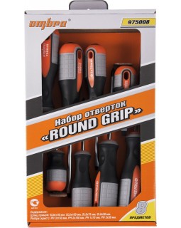 Набор отверток стержневых ROUND GRIP, 8 предметов-foto2