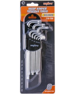 Набор ключей торцевых TORX Т10-T50, 9 предметов-foto2