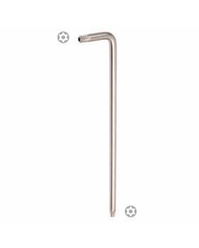 Ключ Г-образный TORX, Т50, длинный, с отверстием KING TONY 112750R