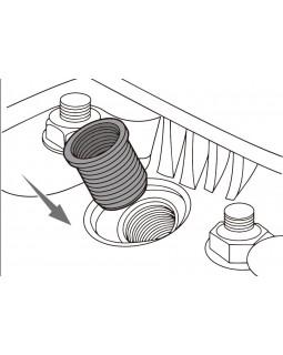 Набор для восстановления резьбы свечей зажигания в ГБЦ М14х1,25 KING TONY 11305SQ-foto2