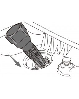 Набор для восстановления резьбы свечей зажигания в ГБЦ М14х1,25 KING TONY 11305SQ-foto3