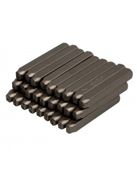 Набор ударных клейм 4 мм, буквы-латиница, 27 предметов KING TONY 11427SQ04-foto2