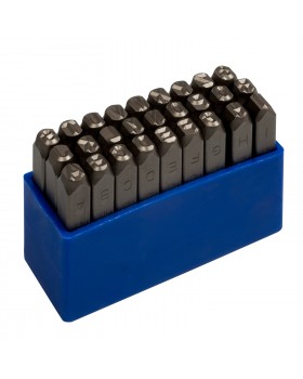 Набор ударных клейм 6 мм, буквы-латиница, 27 предметов KING TONY 11427SQ06 Набор ударных клейм 6 мм, буквы-латиница, 27 предметов KING TONY 11427SQ06