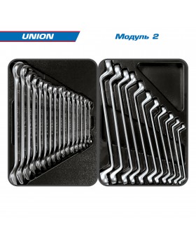 Набор инструментов "UNION" в чёрной тележке, 173 предмета KING TONY 9G35-000MR-foto4