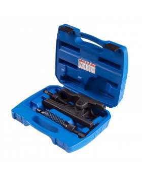 Съемник шаровых опор грузовиков гидравлический, 12 т, зев 36 мм, 3 предмета KING TONY 9HBE81-foto3