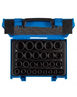 Набор ударных торцевых головок 1/2", двенадцатигранные, 8-36 мм, 27 предметов KING TONY 4827MP-foto2