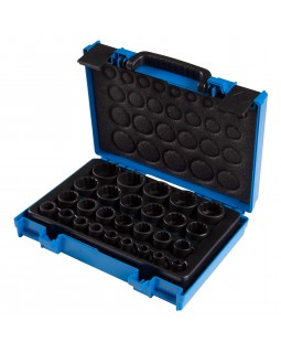 Набор ударных торцевых головок 1/2", двенадцатигранные, 8-36 мм, 27 предметов KING TONY 4827MP-foto7