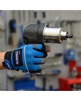 Гайковерт пневматический ударный 1/2", 881 Нм, в комплекте перчатки антивибрационные KING TONY -foto3