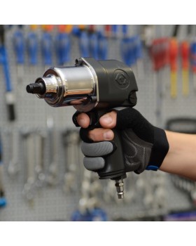 Гайковерт пневматический ударный 1/2", 881 Нм, в комплекте перчатки антивибрационные KING TONY -foto4