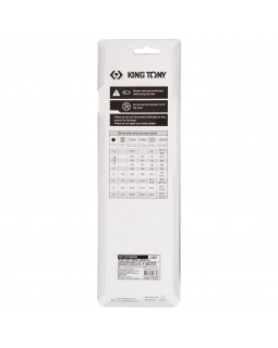 Набор Г-образных шестигранников 1,5-10 мм, длинные, с шаровым окончанием, 9 предметов KING TONY 2010-foto7