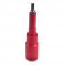 Насадка (бита) торцевая диэлектрическая 1/2&quot;, HEX, 5 мм, L = 120 мм KING TONY 4035VE05