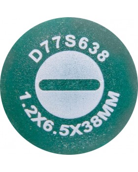 D77S638 Отвертка стержневая шлицевая ANTI-SLIP GRIP, SL6.5х38 мм-foto2