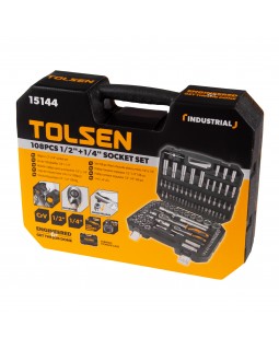 Набор инструментов универсальный, 108 предметов TOLSEN TT15144-foto7