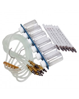 Набор для тестирования дизельных форсунок Common Rail, кейс, 12 предметов МАСТАК 120-04012C-foto4