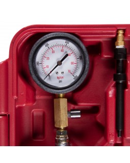 Компрессометр дизельный, 0-70 атм, кейс, комплект адаптеров МАСТАК 120-12170-foto7