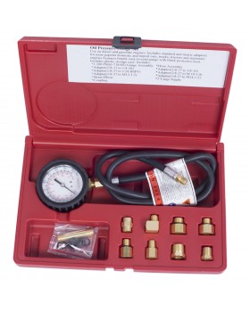 Манометр для измерения давления масла, 0-7 бар, комплект адаптеров МАСТАК 120-20020C-foto4