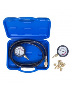 Манометр для измерения давления масла, два манометра, 0-7 и 0-28 бар МАСТАК 120-20028C-foto3