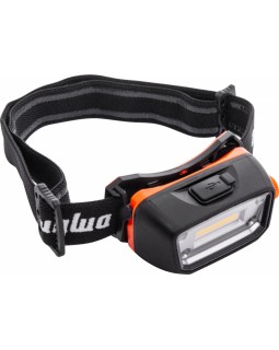 A90063 Фонарь светодиодный аккумуляторный, налобный со световым пучком 300 Лм и сенсором-foto2