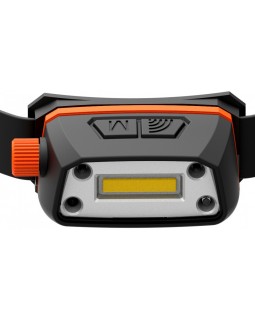 A90063 Фонарь светодиодный аккумуляторный, налобный со световым пучком 300 Лм и сенсором-foto3