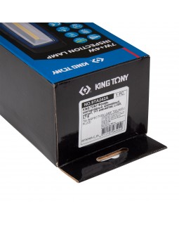 Фонарь светодиодный, шарнирный, магнит, 1+1 элементов, Li-Ion, 3,7 В KING TONY 9TA242A-foto7